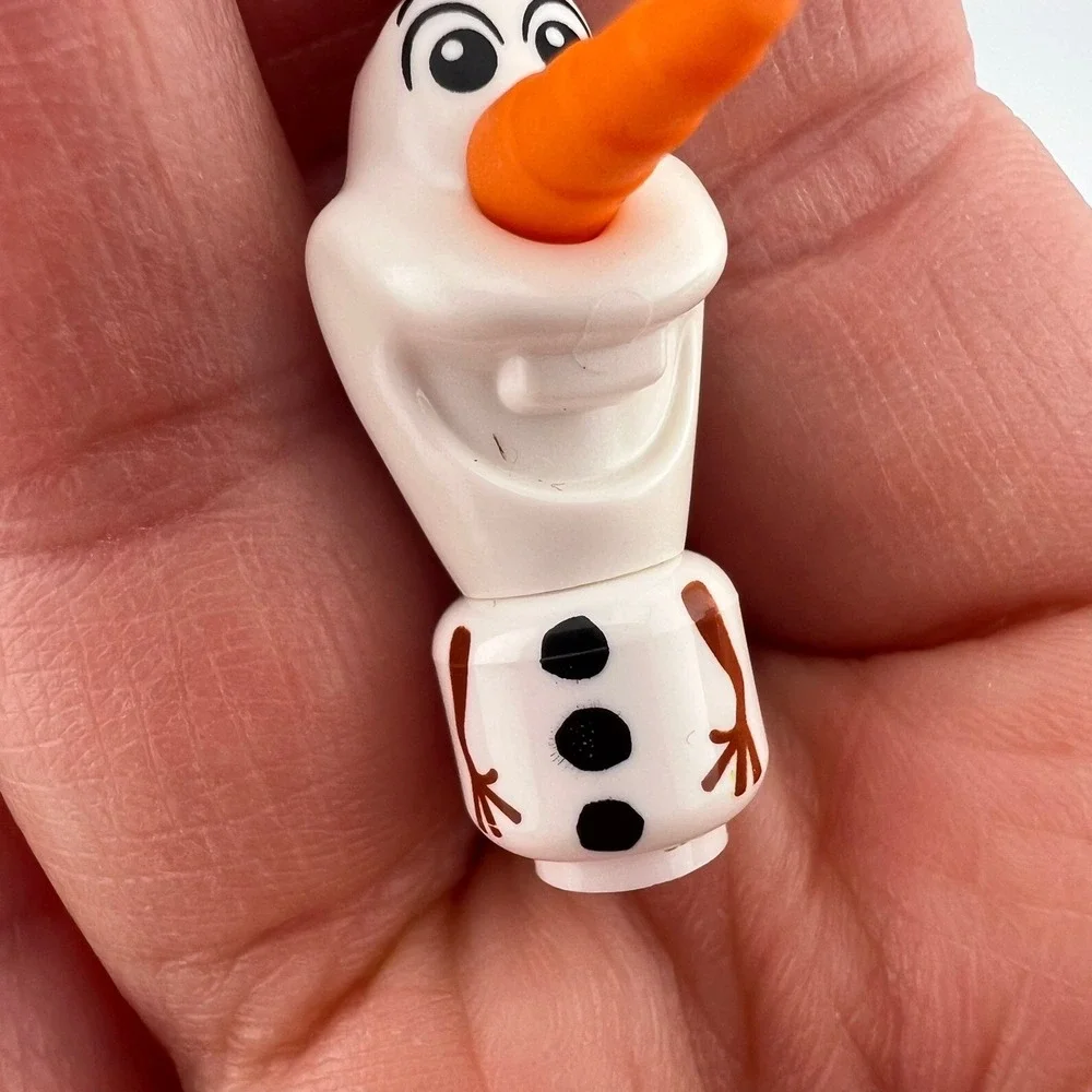 LEGO Disney Frozen Olaf Micro Doll Figure Snowman Carrot Nose 43175